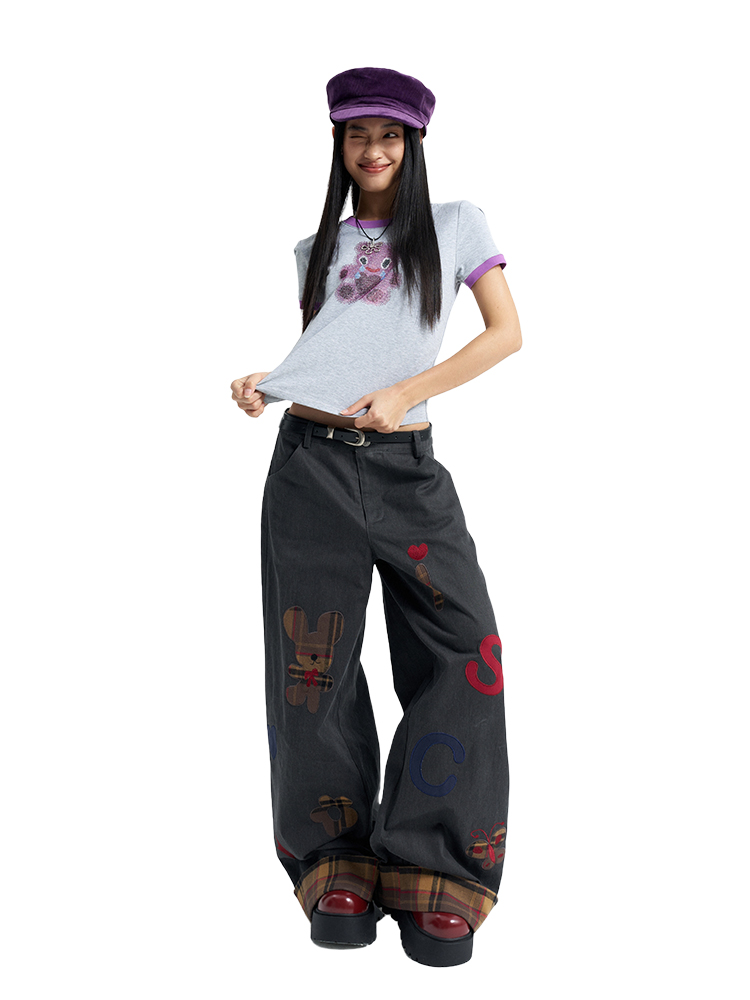 Lightweight American-Style Round Neck Short Sleeve T-Shirt for Women - Casual Everyday Wear, Summer Essential Lightweight American-Style Round Neck Short Sleeve T-Shirt for Women - Casual Everyday Wear, Summer Essential