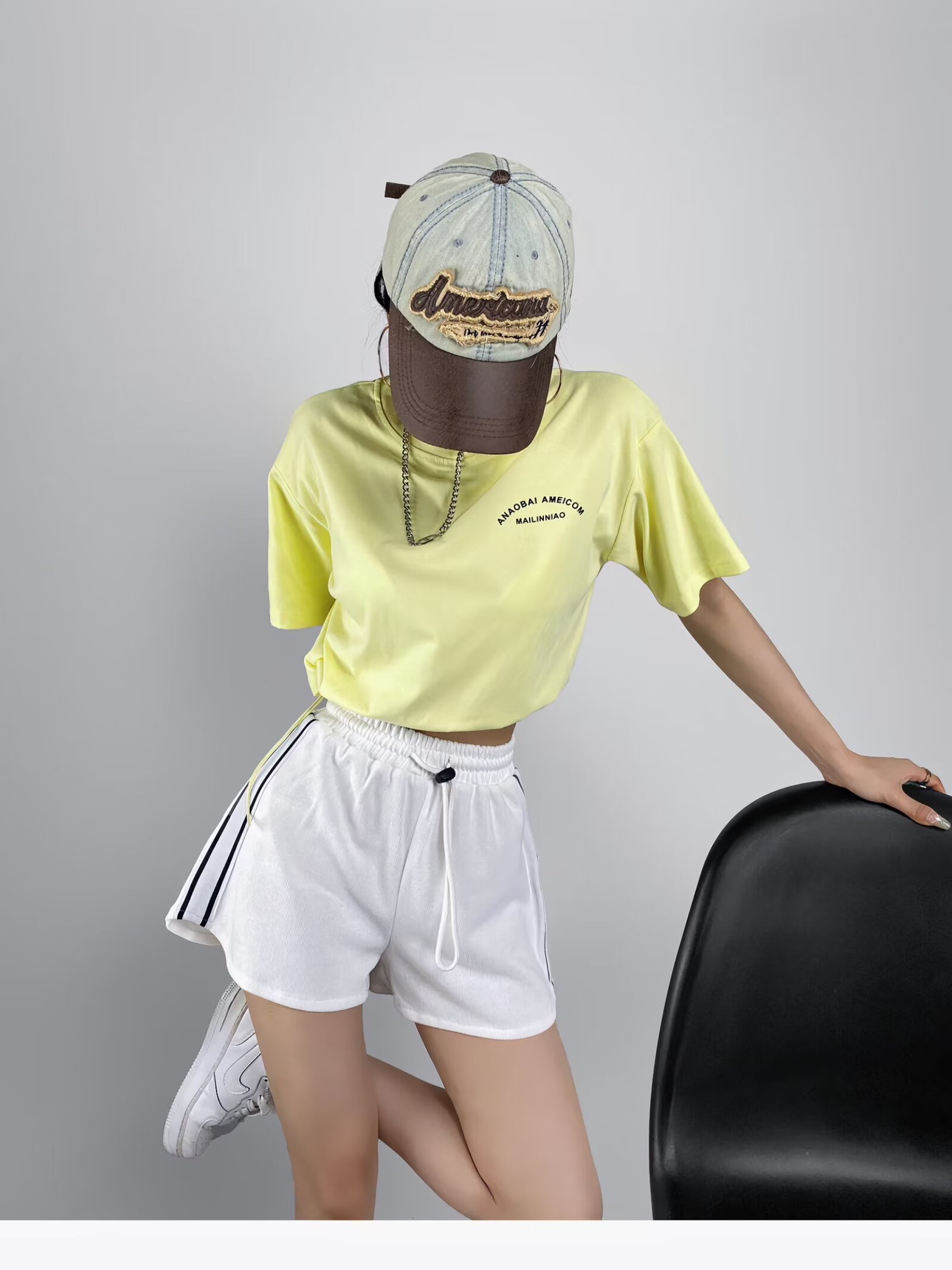 Loose Fit Jazz Dance Crop Top for Women with Drawstring Waist - Trendy Summer Style for Practice and Performance Loose Fit Jazz Dance Crop Top for Women with Drawstring Waist - Trendy Summer Style for Practice and Performance