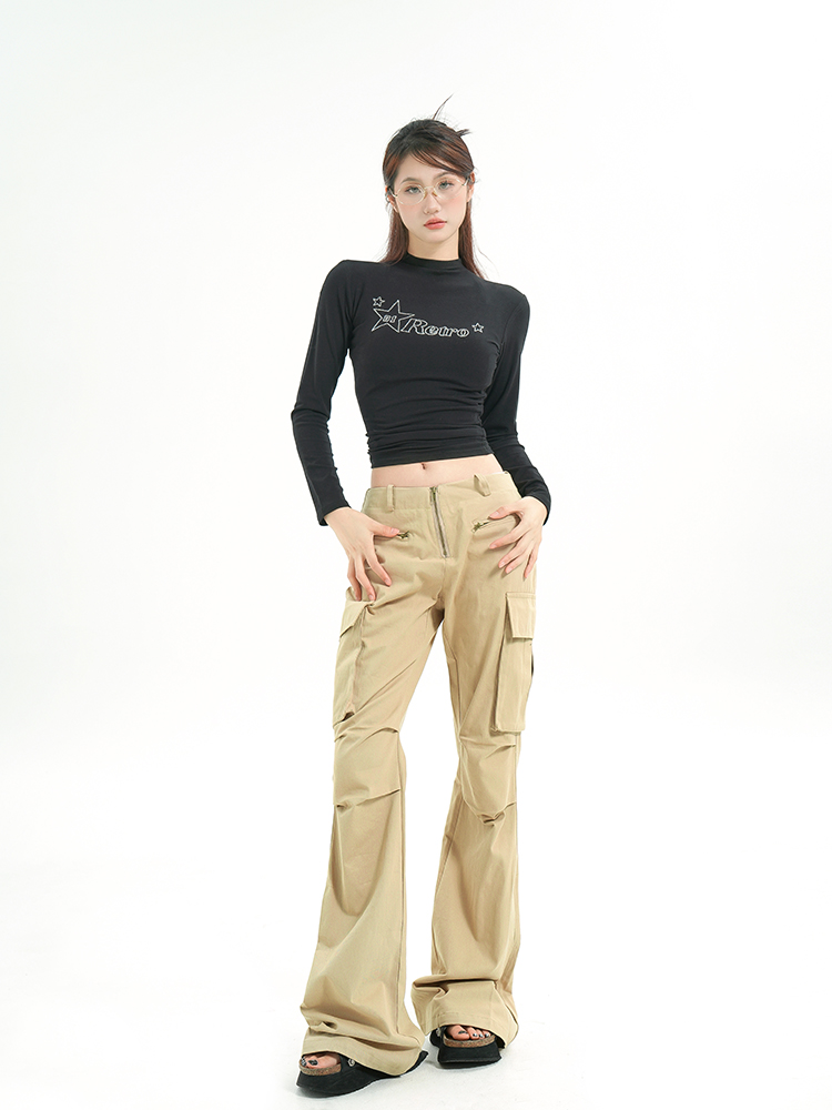 Loose Wide-Leg Vintage Work Pants for Men and Women - American High Street Hip-Hop Style, Versatile Fashion for Spring and Autumn Loose Wide-Leg Vintage Work Pants for Men and Women - American High Street Hip-Hop Style, Versatile Fashion for Spring and Autumn