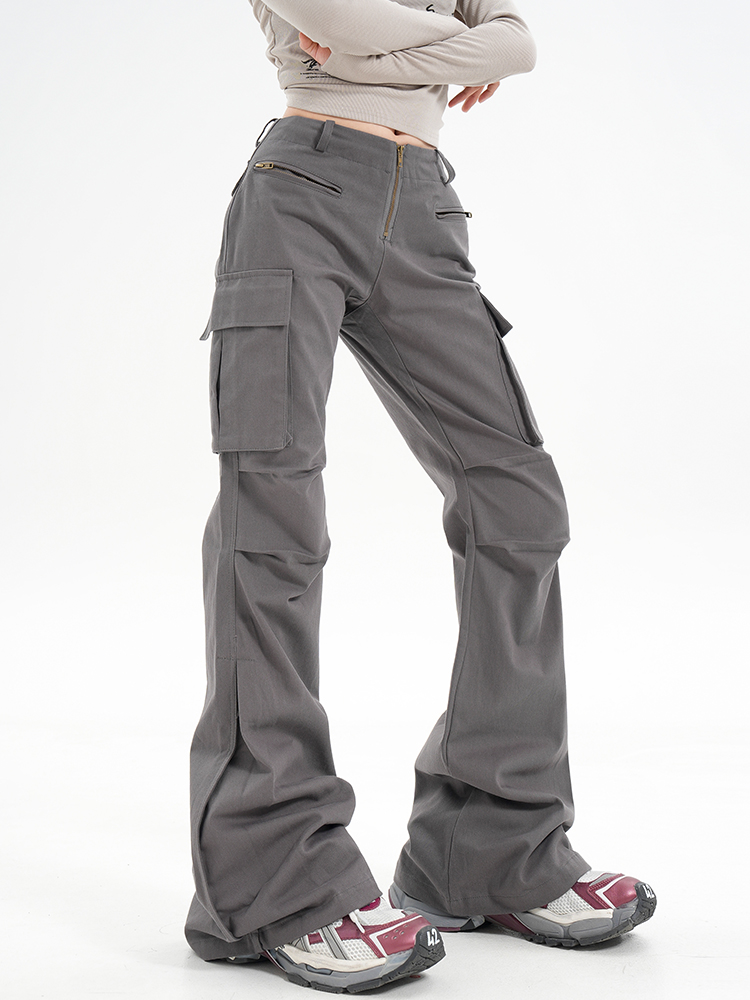 Loose Wide-Leg Vintage Work Pants for Men and Women - American High Street Hip-Hop Style, Versatile Fashion for Spring and Autumn Loose Wide-Leg Vintage Work Pants for Men and Women - American High Street Hip-Hop Style, Versatile Fashion for Spring and Autumn