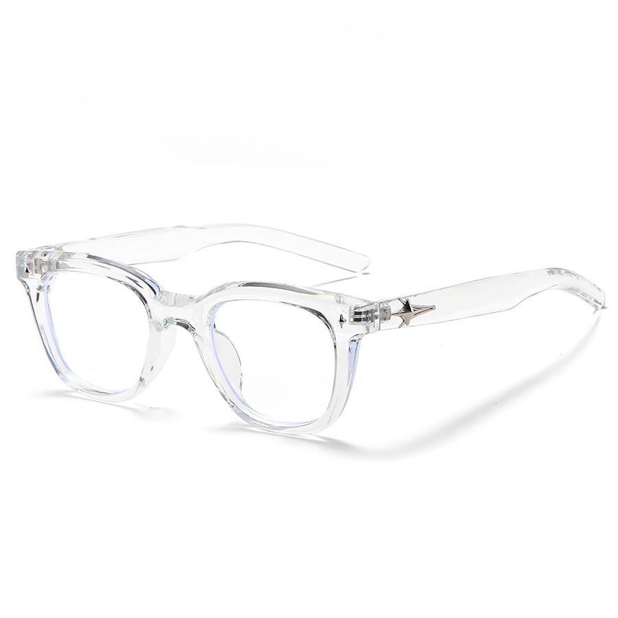 Men's Punk Small Black Frame Glasses - Stylish Prescription-Ready Myopia Glasses for a Handsome Look Men's Punk Small Black Frame Glasses - Stylish Prescription-Ready Myopia Glasses for a Handsome Look