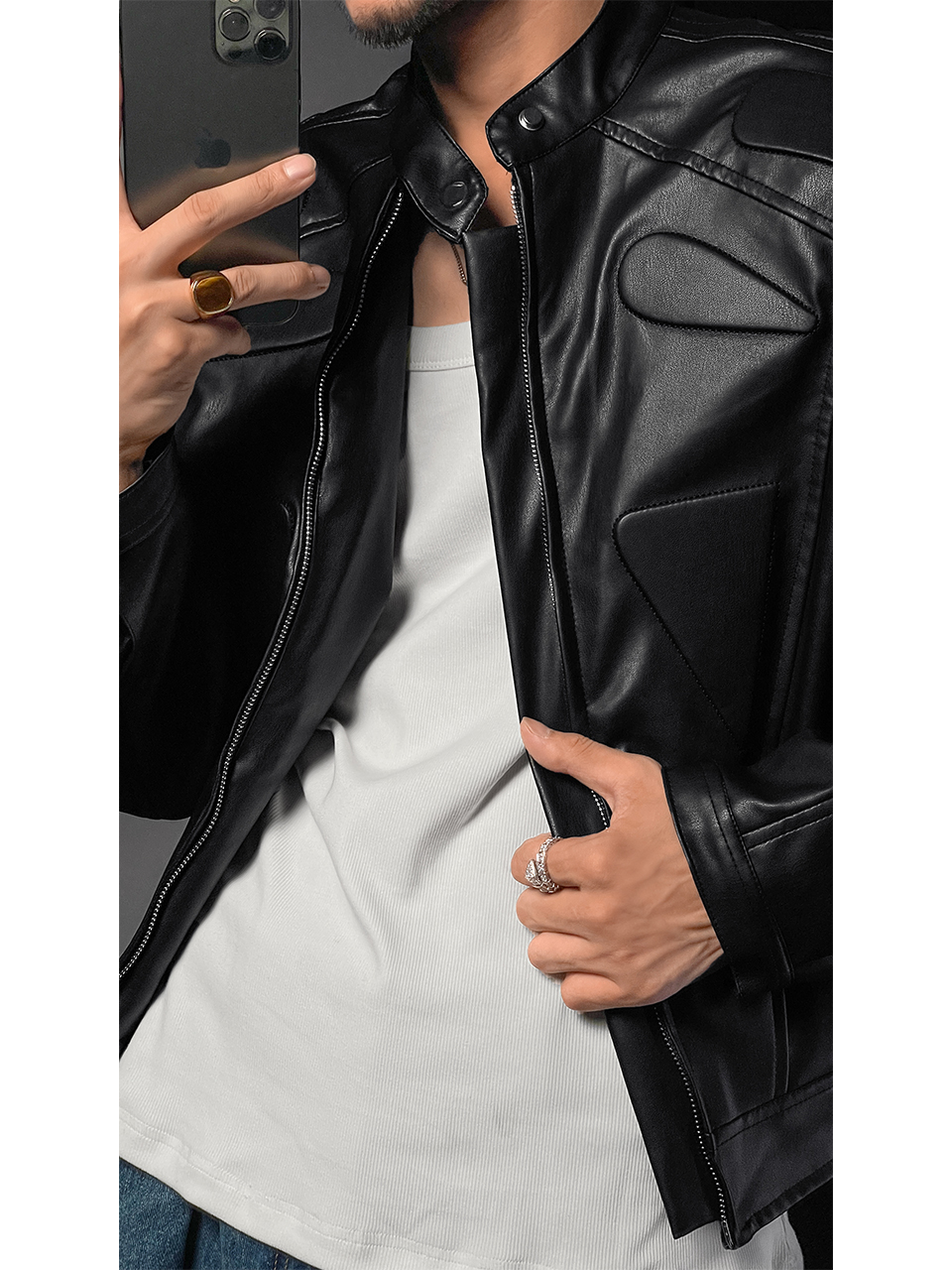 Men's Retro Dragon Dadao Leather Jacket - Trendy Short Motorcycle Jacket in 2025 American Style Men's Retro Dragon Dadao Leather Jacket - Trendy Short Motorcycle Jacket in 2025 American Style