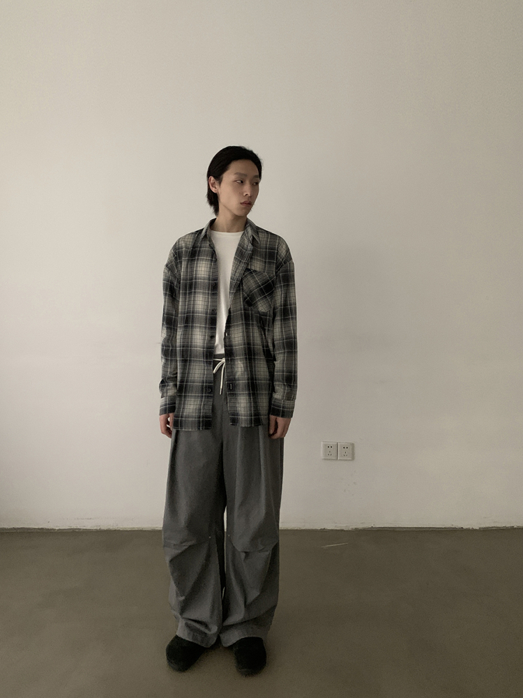 Men's Vintage Minimalist Double Pleat Casual Cargo Pants - Trendy Loose Fit High-End Design Men's Vintage Minimalist Double Pleat Casual Cargo Pants - Trendy Loose Fit High-End Design