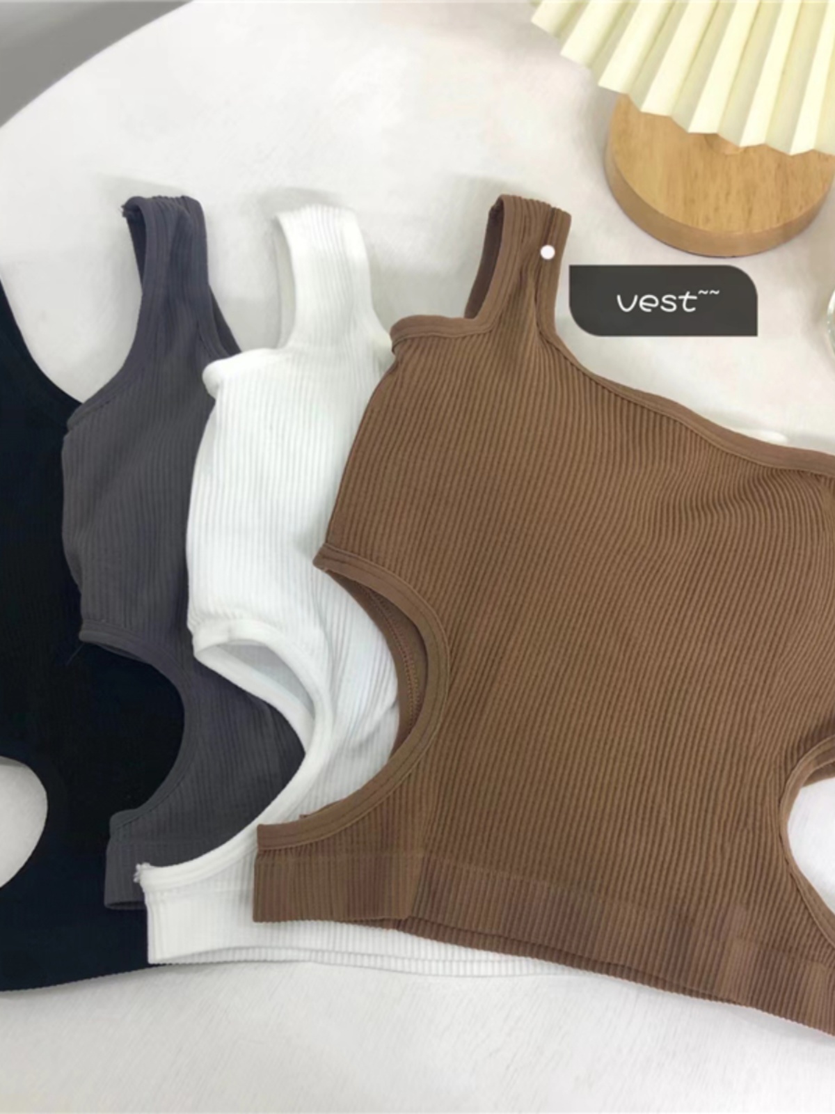 Millennium Spicy Girl Jazz Camisole for Women with Chest Pads and Beautiful Back - Chic Outerwear for Trendy Style Millennium Spicy Girl Jazz Camisole for Women with Chest Pads and Beautiful Back - Chic Outerwear for Trendy Style