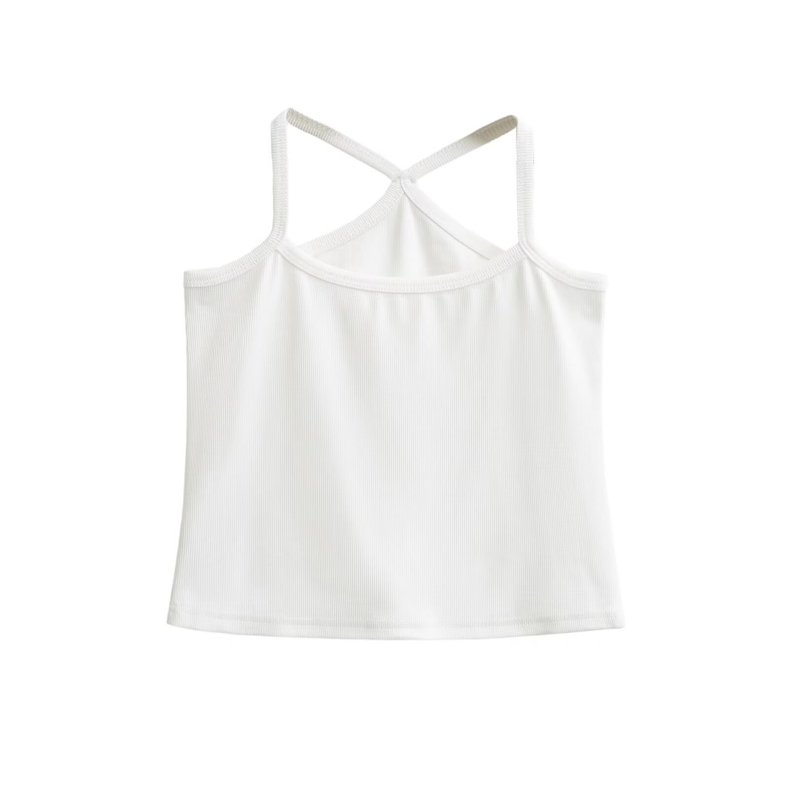 Minimalist Kpop Jazz Street Dance Tank Top for Women - Sexy Slim Fit Summer Outerwear