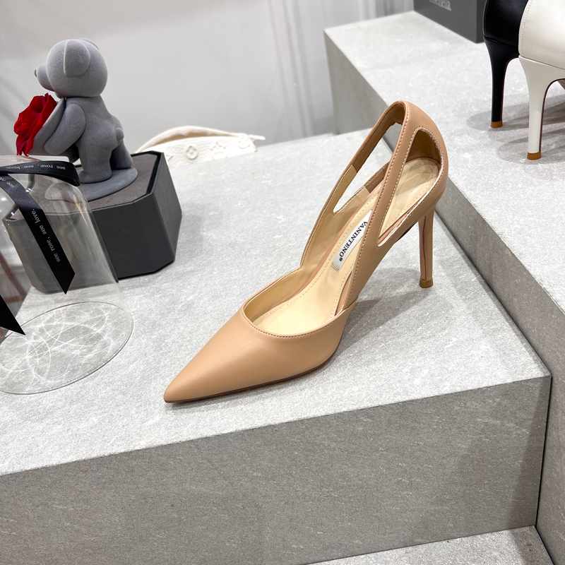 Minimalist White High-Heeled Pointed Toe Spliced Thin Heel Women's Shoes - Elegant European American Fashion Style Minimalist White High-Heeled Pointed Toe Spliced Thin Heel Women's Shoes - Elegant European American Fashion Style