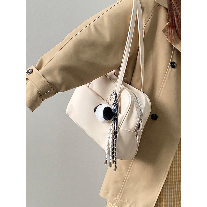 Minimalist Women's Shoulder Tote Bag - Large Capacity Commuter Bag for Spring and Summer - 2025 Niche Design