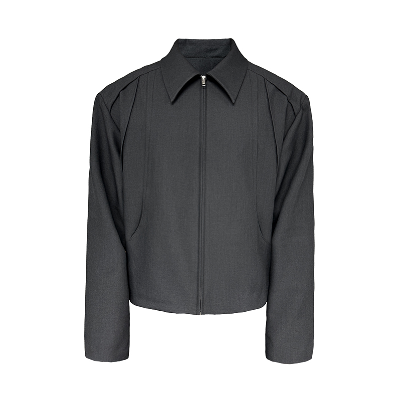 Multi-Piece Deconstructed Armor Style Needle Grass Jacket - Trendy Fashion Outerwear, Y2K Inspired Design