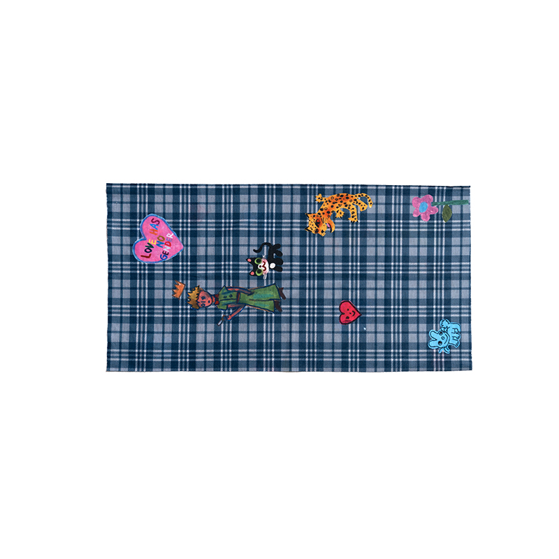 Multifunctional Magic Scarf with Original Graffiti Print - Trendy Urban Style Accessory for Every Occasion