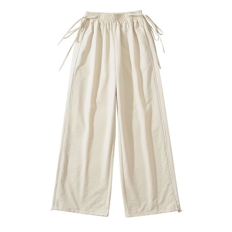 Navy Blue Quick-Dry Wide-Leg Jazz Pants for Women - Casual Versatile Hip-Hop Style Loose Fit Navy Blue Quick-Dry Wide-Leg Jazz Pants for Women - Casual Versatile Hip-Hop Style Loose Fit