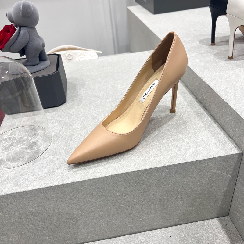 Nude Pointed Toe High Heel Stiletto Shoes - Forest Girl Style, Shallow Mouth, Perfect for Bridesmaids and Y2K Fashion