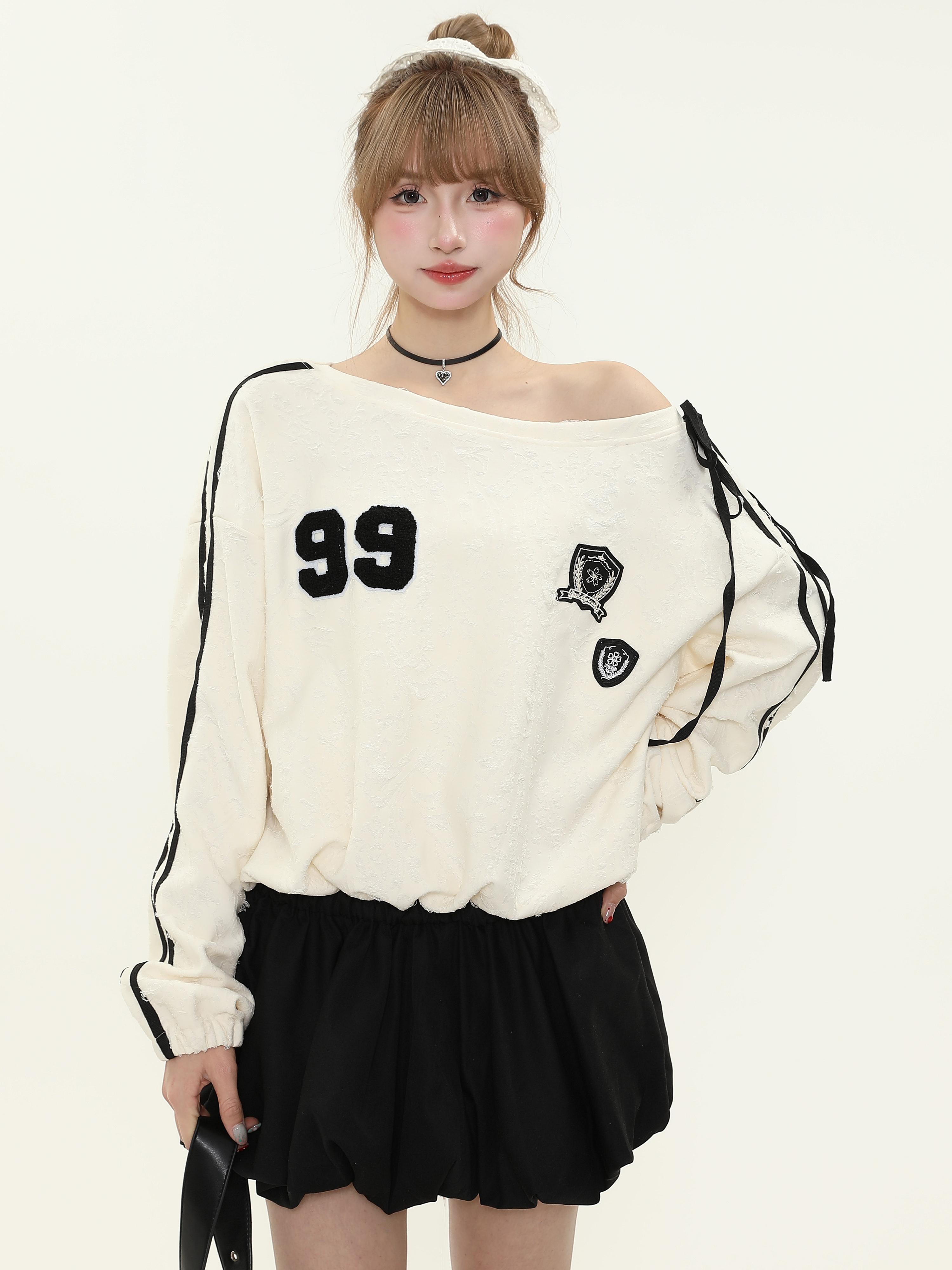 Off-Shoulder Waist-Cinching Dress for Women - Spicy Girl Style, Casual Sweatshirt Dress for Spring and Autumn, Short Skirt Fashion Off-Shoulder Waist-Cinching Dress for Women - Spicy Girl Style, Casual Sweatshirt Dress for Spring and Autumn, Short Skirt Fashion