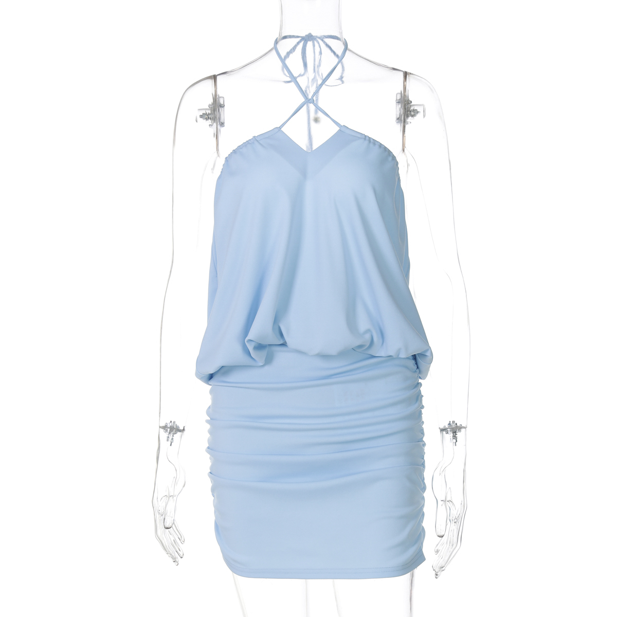 Off-the-Shoulder Crop Top and Pleated High-Waisted Bodycon Skirt Multi-Wear Fashion Set for Hot Girls, Trendy Y2K Style