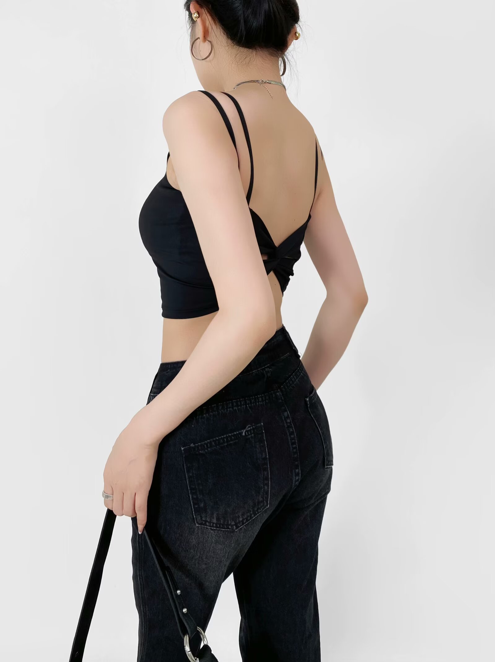 Padded Sports Bra for Big Busts - Quick-Dry Shockproof Yoga Tank Top for Running, Jazz Dance, and Training Camisole