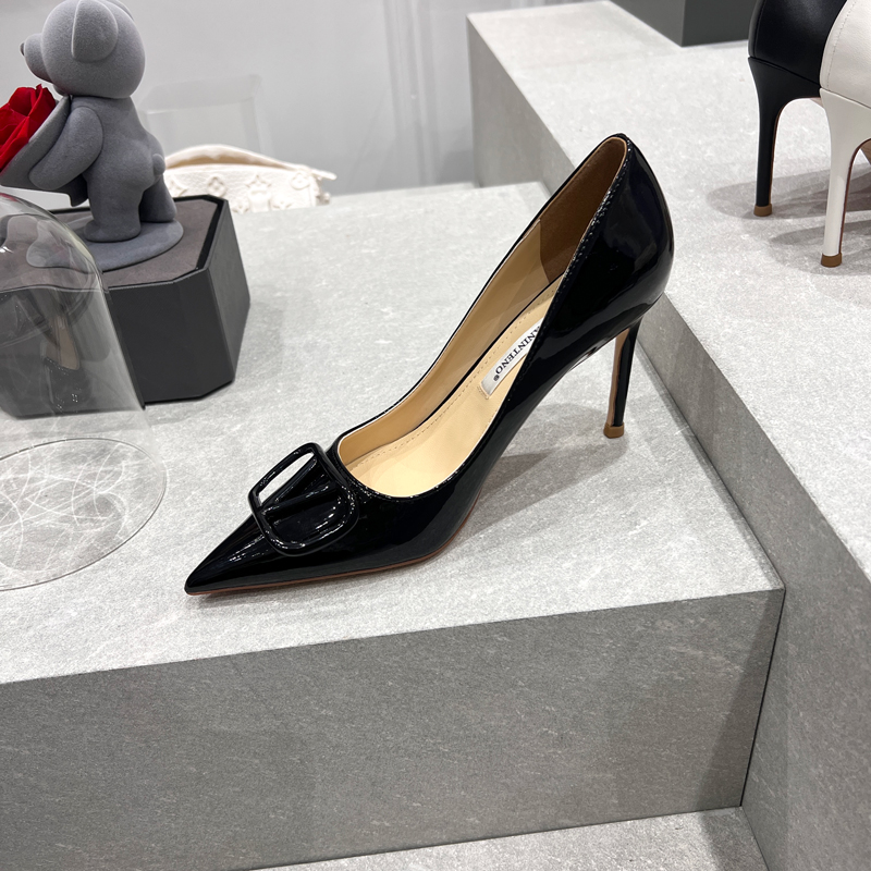 Pointed Toe Wine Red Patent Leather High Heel Single Shoes for Women - 2025 New Style, Sexy Look, Chic Fashion Footwear Pointed Toe Wine Red Patent Leather High Heel Single Shoes for Women - 2025 New Style, Sexy Look, Chic Fashion Footwear