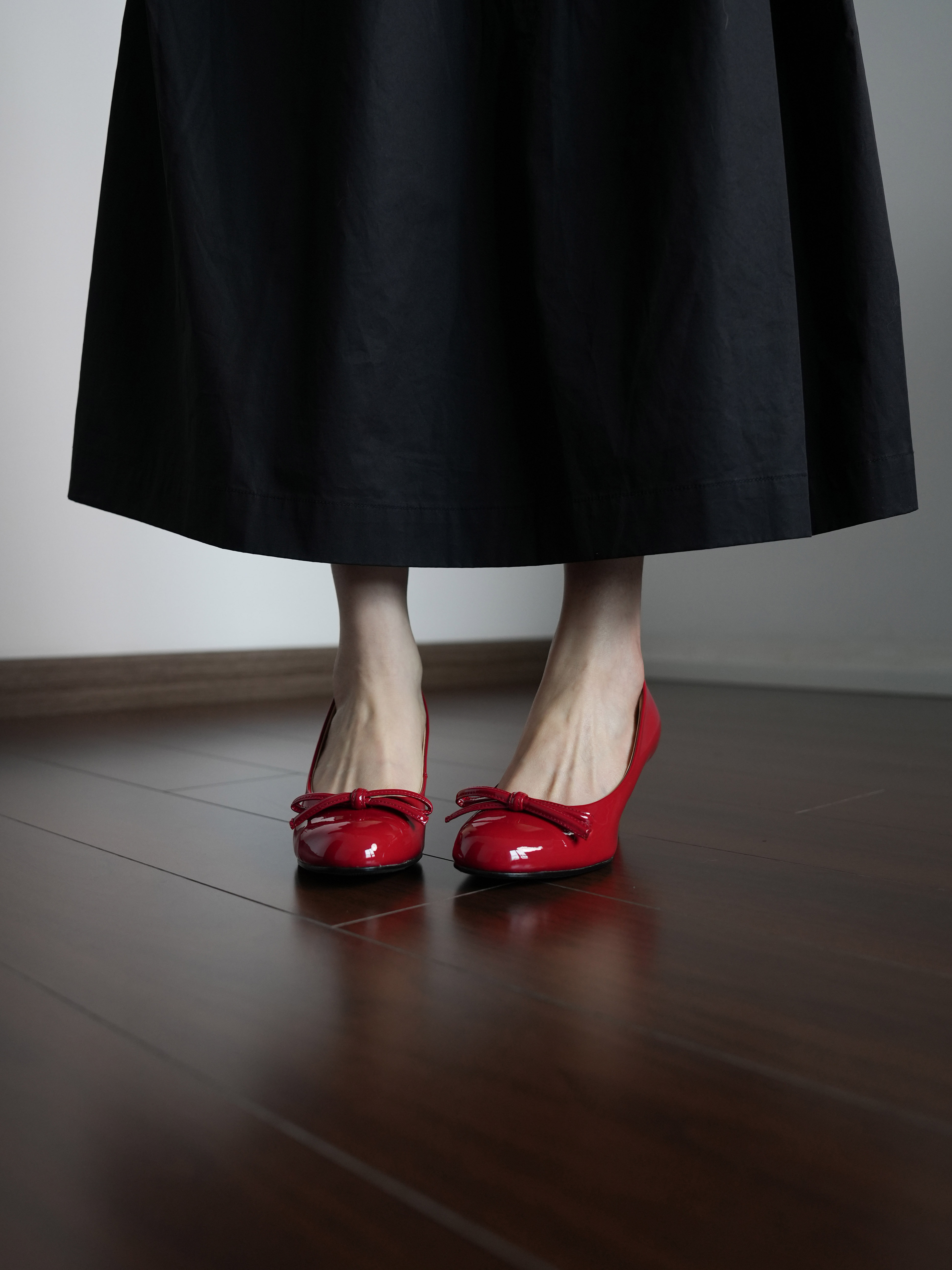 Princess Style Bow Mary Jane Shoes for Women - Low Round Toe One Strap High Heels, Elegant Vintage Fashion