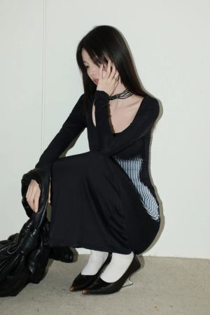 Quick Outfits, Modest Fashion Outfits Ideas 3D Body Print Maxi Dress