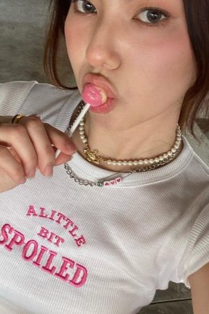 Quick Outfits, Modest Fashion Outfits Ideas A Little Bit Spoiled Crop Top