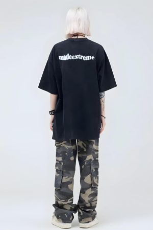 Quick Outfits, Modest Fashion Outfits Ideas Abstract Tee