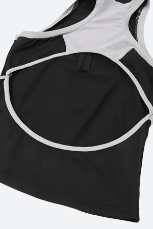 Quick Outfits, Modest Fashion Outfits Ideas Acubi Open Back Zip-Up Top