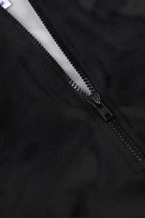 Quick Outfits, Modest Fashion Outfits Ideas Acubi Open Back Zip-Up Top