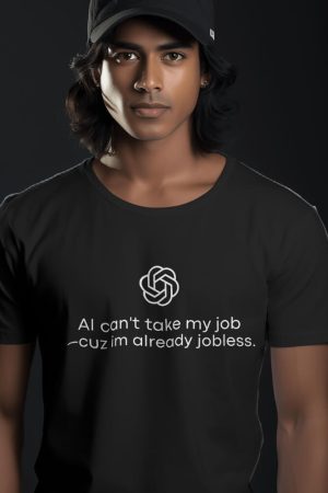 Quick Outfits, Modest Fashion Outfits Ideas AI Can't Take My Job Tee