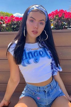 Quick Outfits, Modest Fashion Outfits Ideas Angel Crop Top