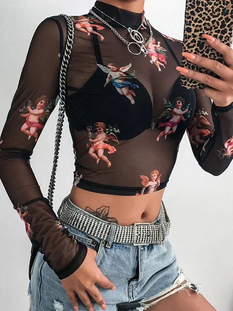 Quick Outfits, Modest Fashion Outfits Ideas Angels Sheer Top Quick Outfits, Modest Fashion Outfits Ideas Angels Sheer Top