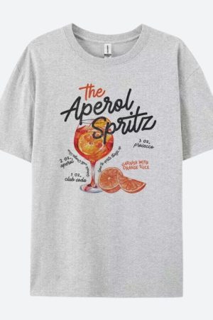 Quick Outfits, Modest Fashion Outfits Ideas Aperol Spritz Tee