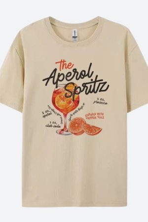 Quick Outfits, Modest Fashion Outfits Ideas Aperol Spritz Tee