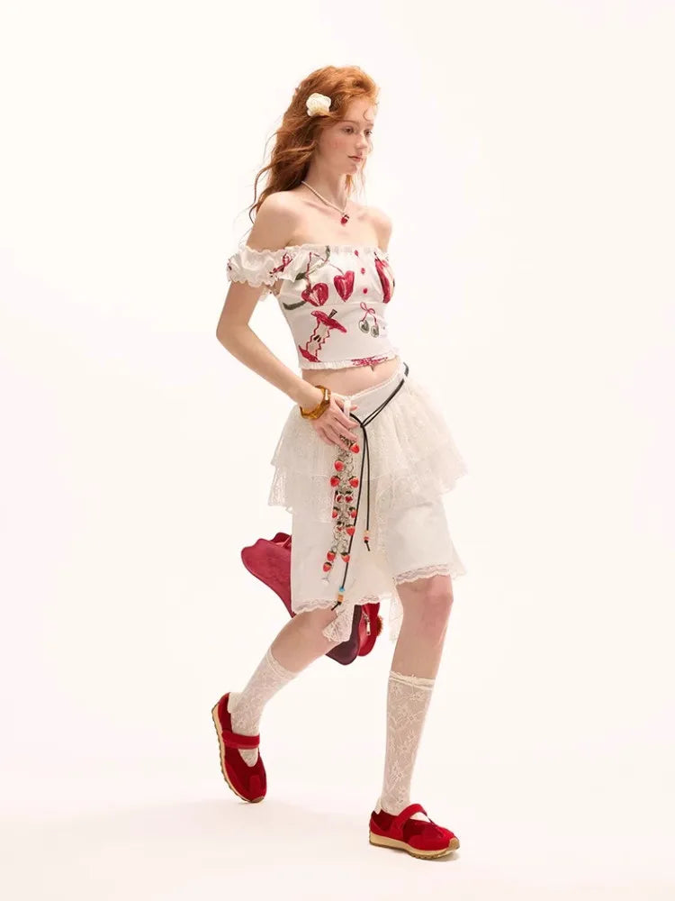 Quick Outfits, Modest Fashion Outfits Ideas Apple & Cherry Top Quick Outfits, Modest Fashion Outfits Ideas Apple & Cherry Top