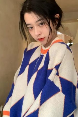 Quick Outfits, Modest Fashion Outfits Ideas Argyle Sweater