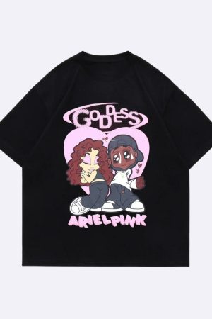 Quick Outfits, Modest Fashion Outfits Ideas Ariel Pink Cute Couple Tee