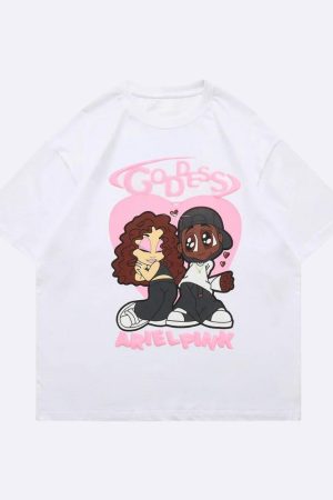 Quick Outfits, Modest Fashion Outfits Ideas Ariel Pink Cute Couple Tee