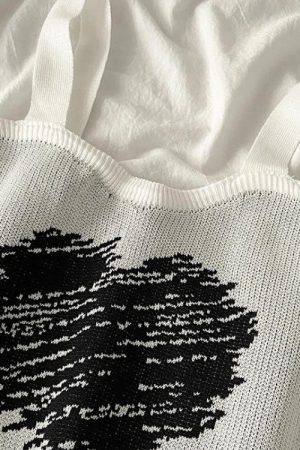 Quick Outfits, Modest Fashion Outfits Ideas Asymmetric Heart Knitted Crop Top