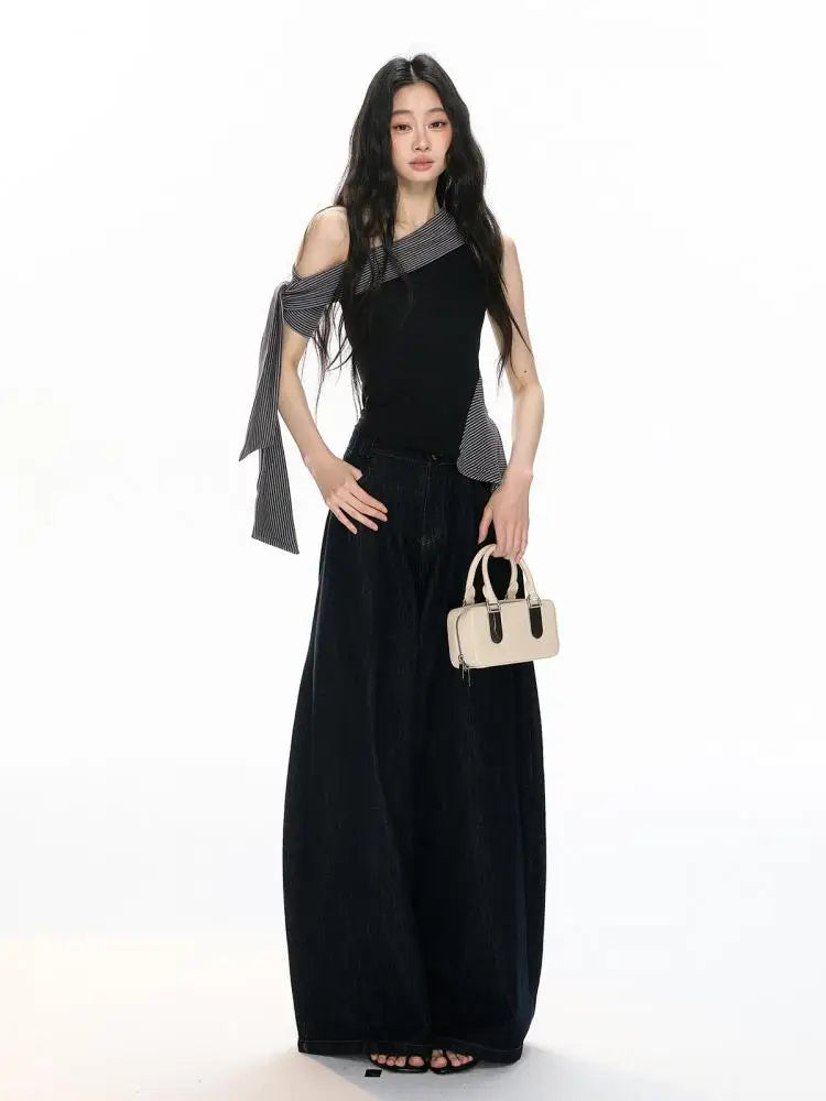 Quick Outfits, Modest Fashion Outfits Ideas Asymmetric One Shoulder Top Quick Outfits, Modest Fashion Outfits Ideas Asymmetric One Shoulder Top