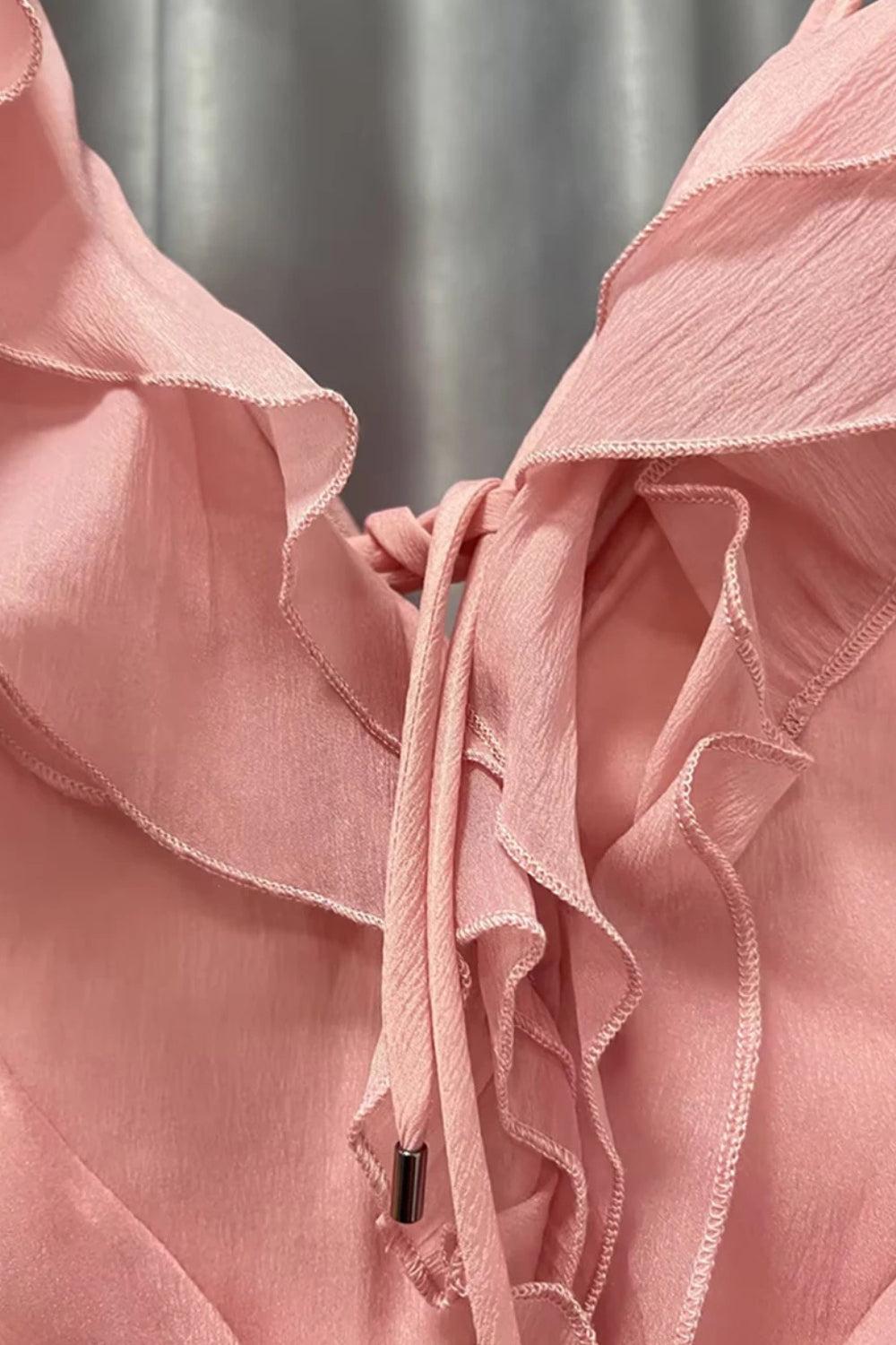 Quick Outfits, Modest Fashion Outfits Ideas Asymmetric Ruffled Mini Dress Quick Outfits, Modest Fashion Outfits Ideas Asymmetric Ruffled Mini Dress