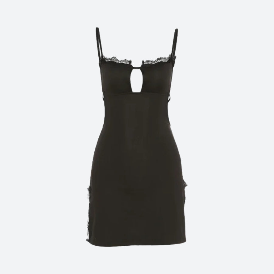 Quick Outfits, Modest Fashion Outfits Ideas Baddie Backless Slit Mini Dress Quick Outfits, Modest Fashion Outfits Ideas Baddie Backless Slit Mini Dress