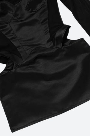 Quick Outfits, Modest Fashion Outfits Ideas Baddie Cut Out Sheer Mini Dress