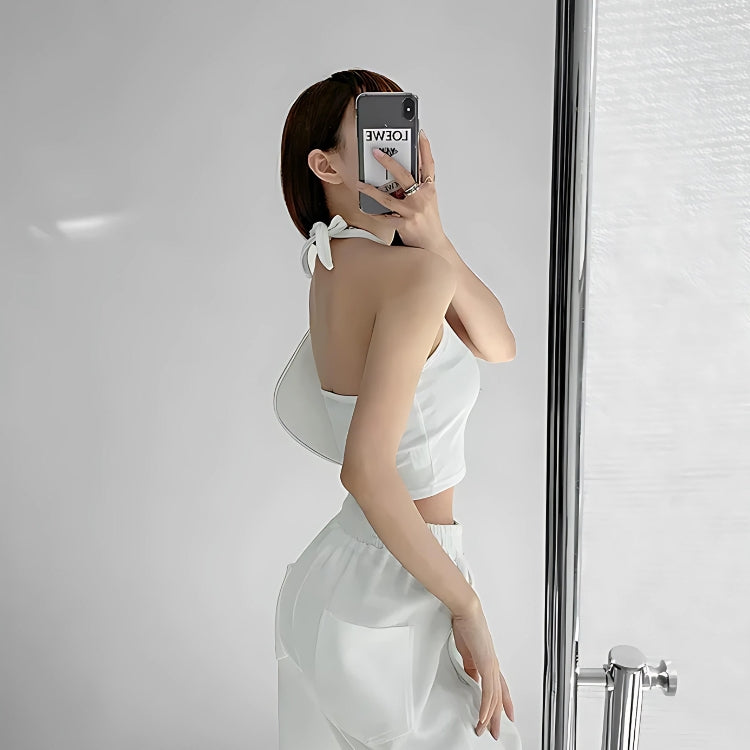 Quick Outfits, Modest Fashion Outfits Ideas Baddie Heart Ring Halter Top Quick Outfits, Modest Fashion Outfits Ideas Baddie Heart Ring Halter Top