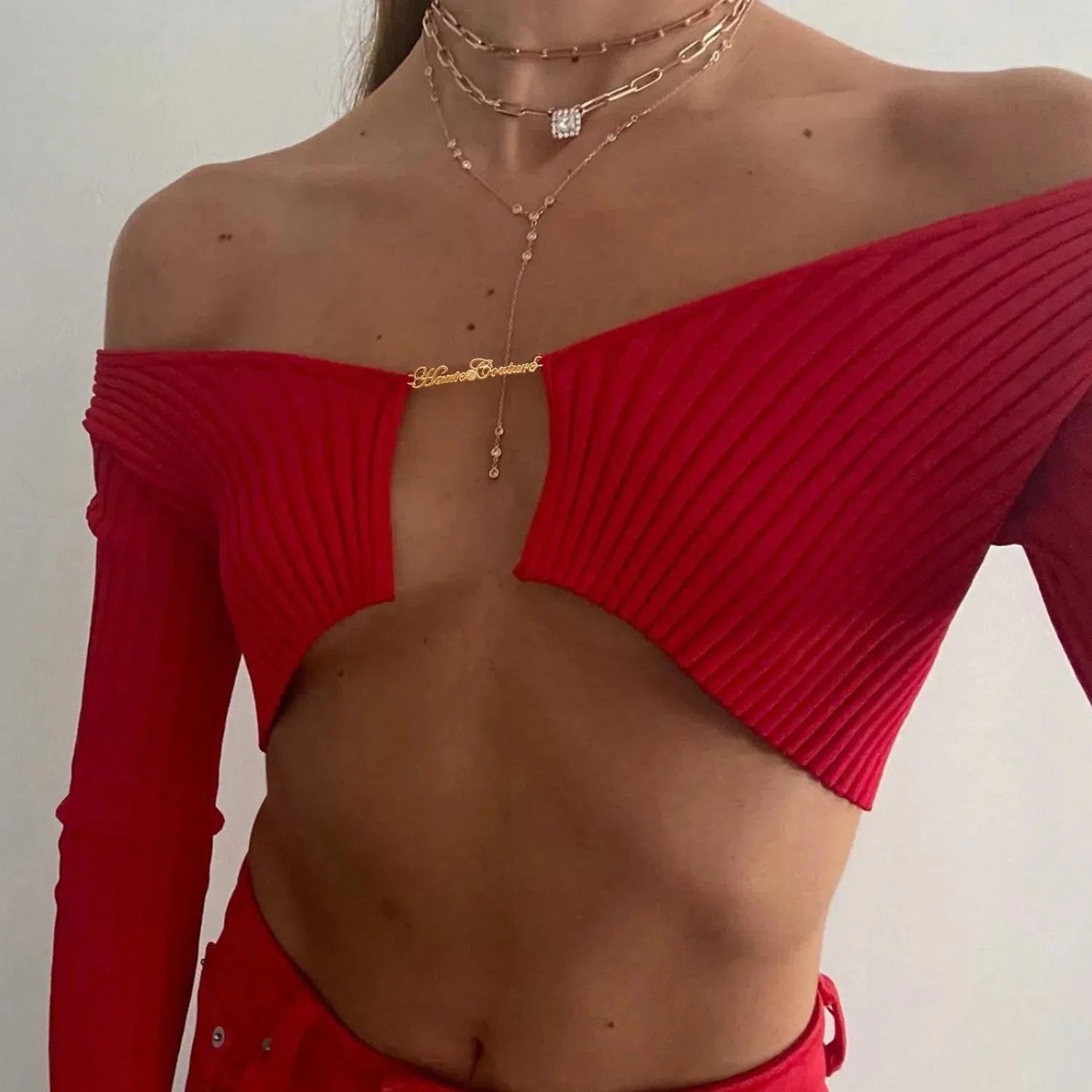 Quick Outfits, Modest Fashion Outfits Ideas Baddie Knitted Open Front Crop Top Quick Outfits, Modest Fashion Outfits Ideas Baddie Knitted Open Front Crop Top