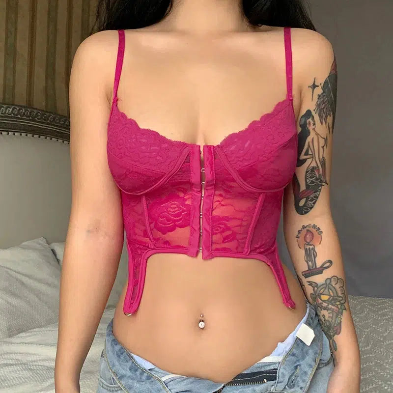 Quick Outfits, Modest Fashion Outfits Ideas Baddie Lace Crop Corset Top Quick Outfits, Modest Fashion Outfits Ideas Baddie Lace Crop Corset Top