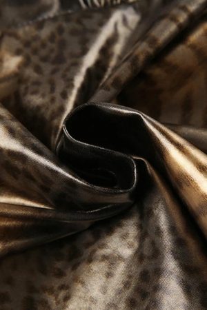 Quick Outfits, Modest Fashion Outfits Ideas Baddie Leopard Backless Top