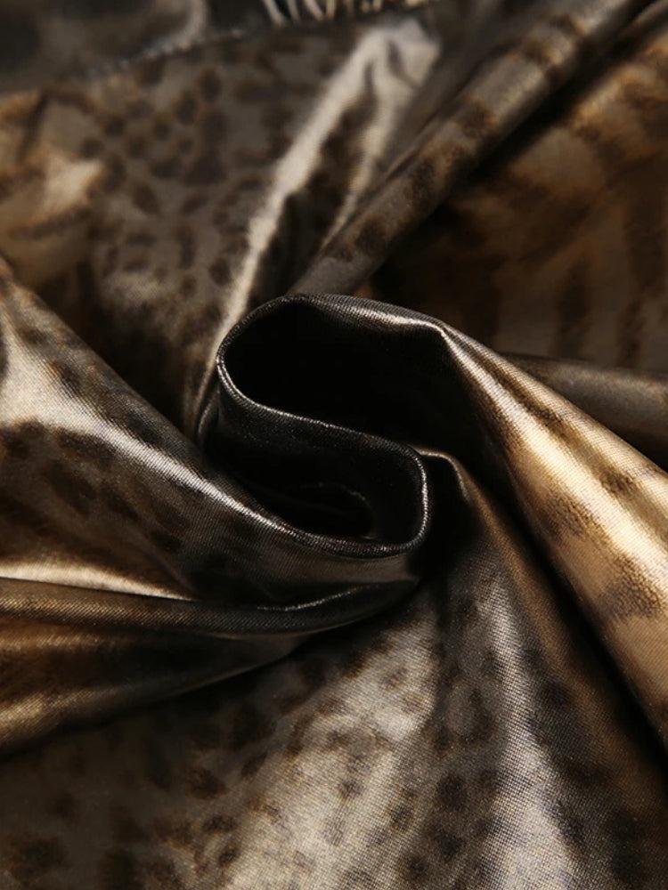 Quick Outfits, Modest Fashion Outfits Ideas Baddie Leopard Backless Top Quick Outfits, Modest Fashion Outfits Ideas Baddie Leopard Backless Top