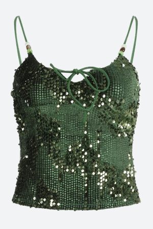 Quick Outfits, Modest Fashion Outfits Ideas Baddie Sequined Top