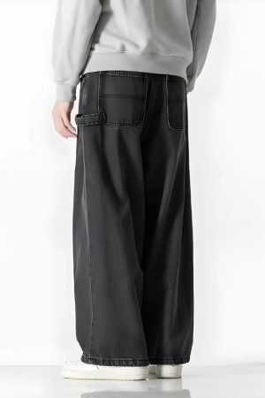 Quick Outfits, Modest Fashion Outfits Ideas Baggy Denim Jeans