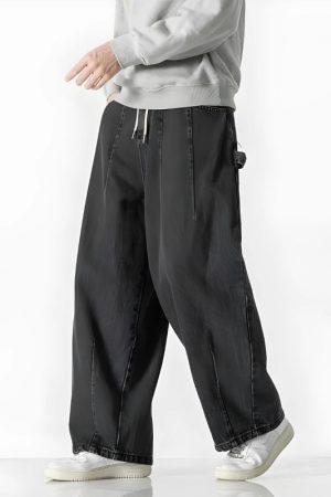 Quick Outfits, Modest Fashion Outfits Ideas Baggy Denim Jeans