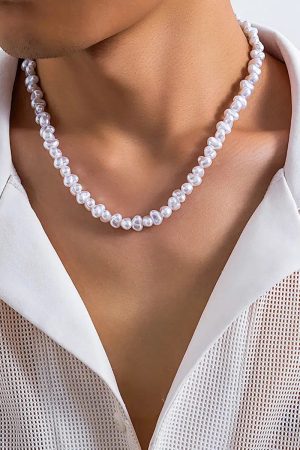 Quick Outfits, Modest Fashion Outfits Ideas Baroque Pearl Necklace