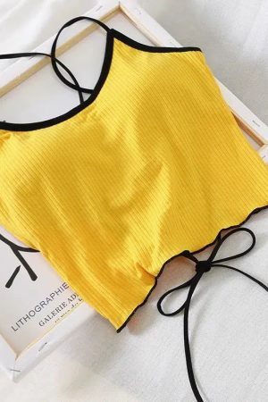 Quick Outfits, Modest Fashion Outfits Ideas Basic Corduroy Backless Crop Top