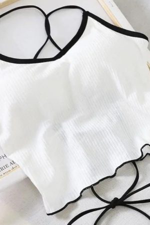 Quick Outfits, Modest Fashion Outfits Ideas Basic Corduroy Backless Crop Top